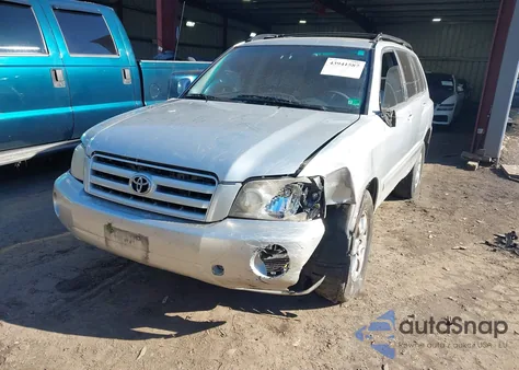 2005 Toyota Highlander V6 z USA, uszkodzony, nr VIN JTEDP21A350045341